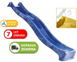 Skluzavka S-line modrá 2,3 m - 7 let záruka+dárek