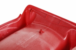 Skluzavka Yulvo 2,2 m červená - detail vodní přípojky